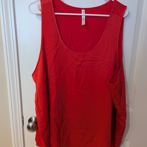 Fabletics Tops - Fabletics Bold Red Tank Top